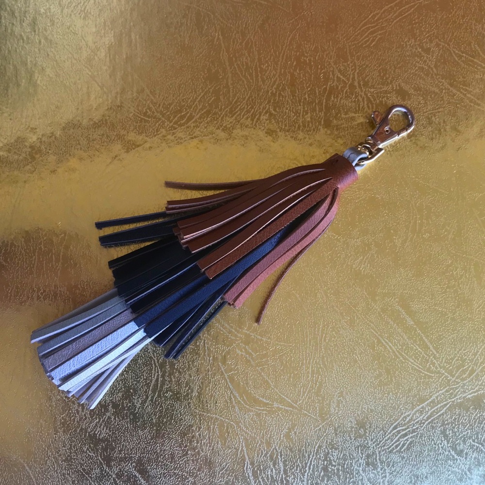 Mark & Hall Leather Tassel